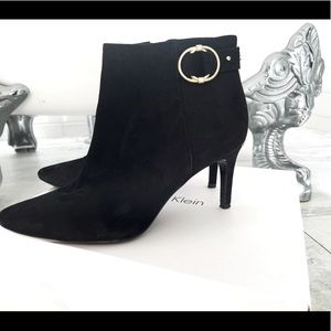 Ankle Boots Black Suede